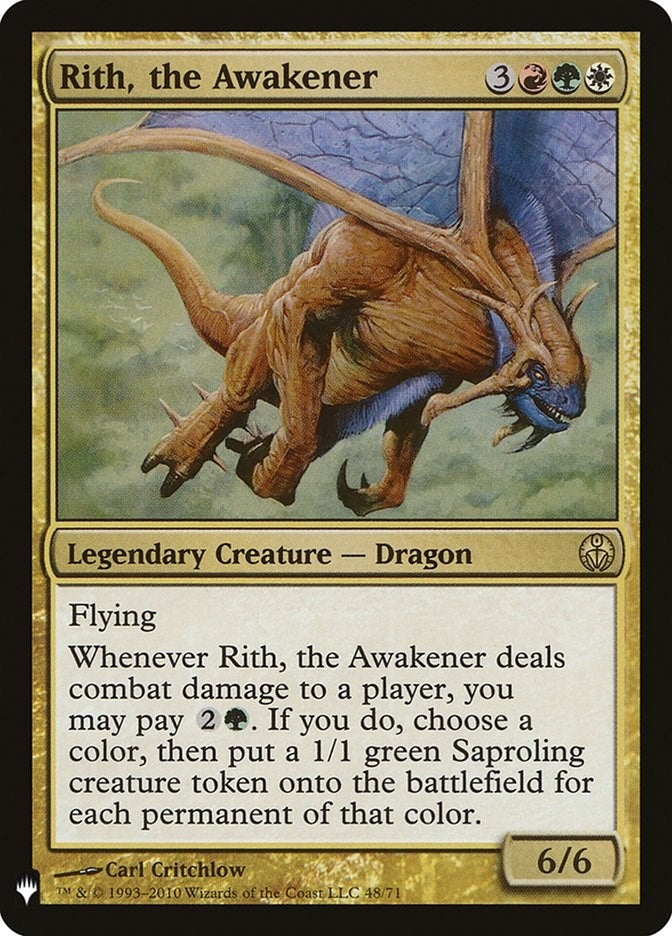 Image for Rith, the Awakener (The List Reprints) (48) - Magic: The Gathering