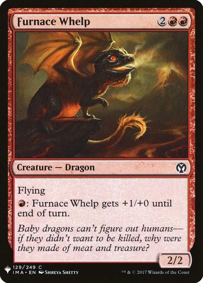 Image for Furnace Whelp (The List Reprints) (129) - Magic: The Gathering
