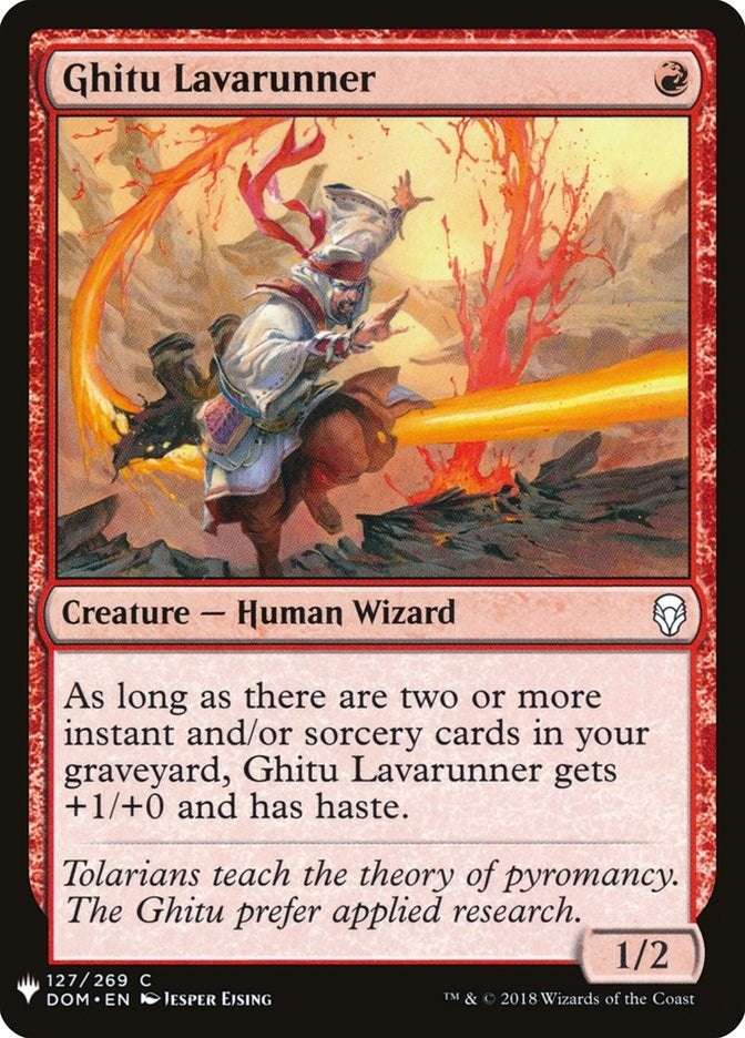 Image for Ghitu Lavarunner (The List Reprints) (127) - Magic: The Gathering