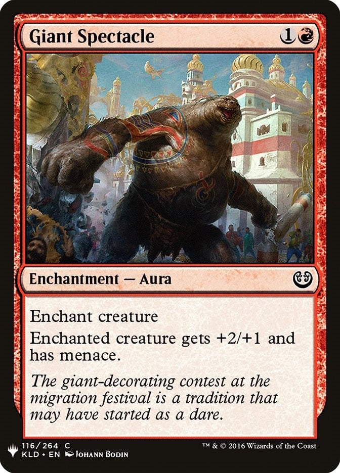 Image for Giant Spectacle (The List Reprints) (116) - Magic: The Gathering