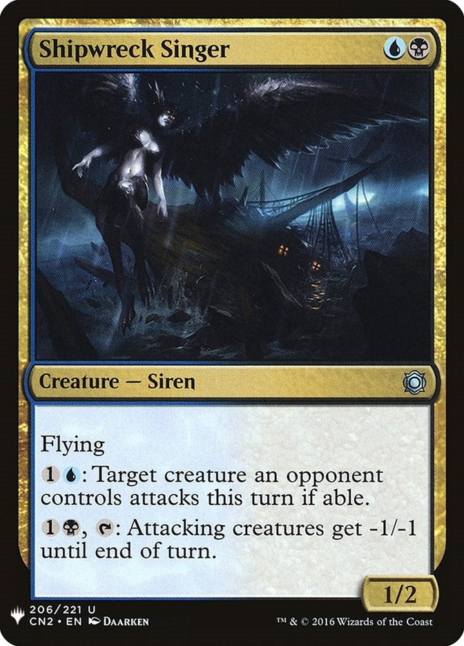 Image for Shipwreck Singer (The List Reprints) (206) - Magic: The Gathering