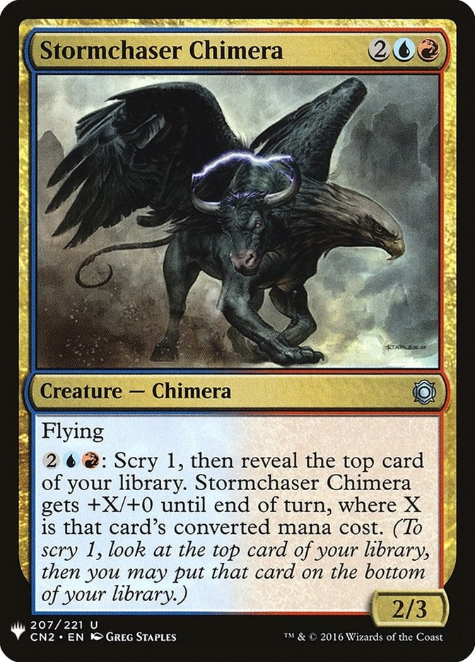 Image for Stormchaser Chimera (The List Reprints) (207) - Magic: The Gathering