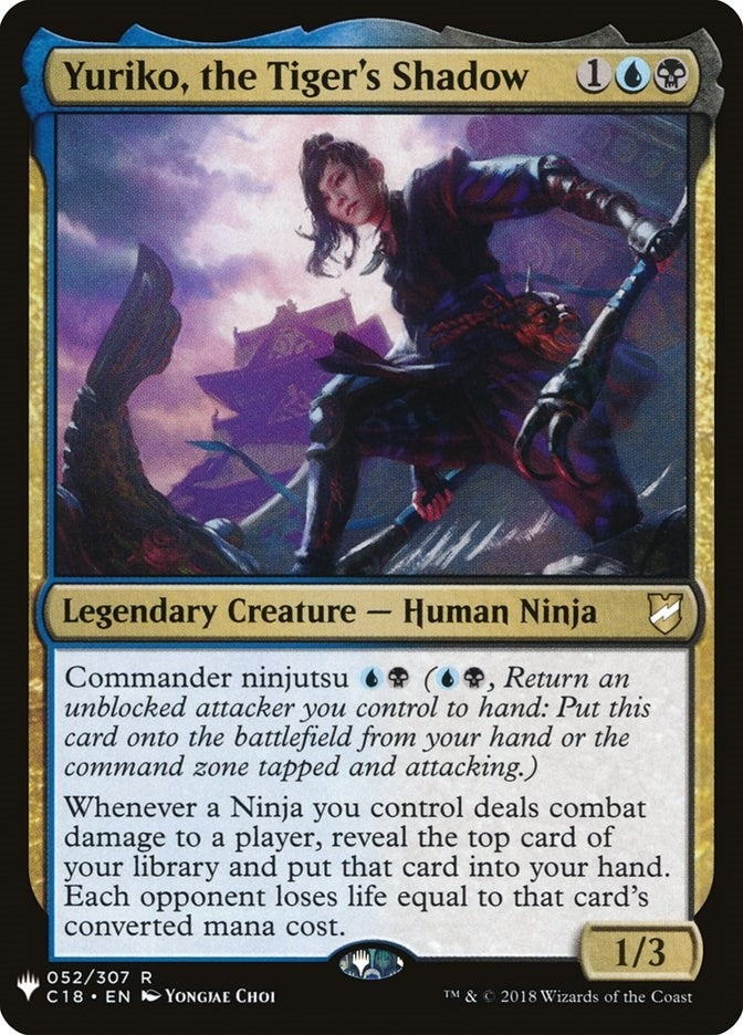 Image for Yuriko, the Tiger's Shadow (The List Reprints) (052/307) - Magic: The Gathering