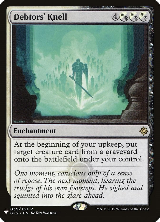 Image for Debtors' Knell (The List Reprints) (039/133) - Magic: The Gathering
