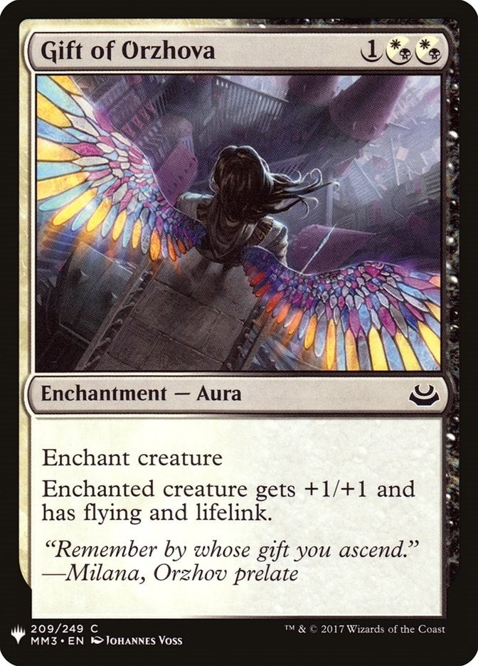 Image for Gift of Orzhova (The List Reprints) (209) - Magic: The Gathering