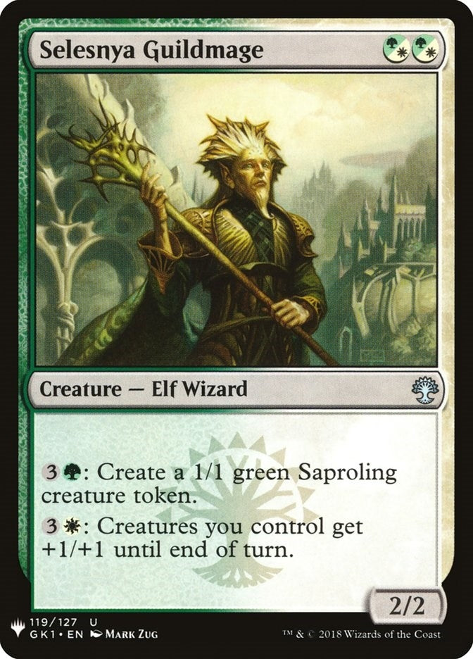 Image for Selesnya Guildmage (The List Reprints) (119) - Magic: The Gathering