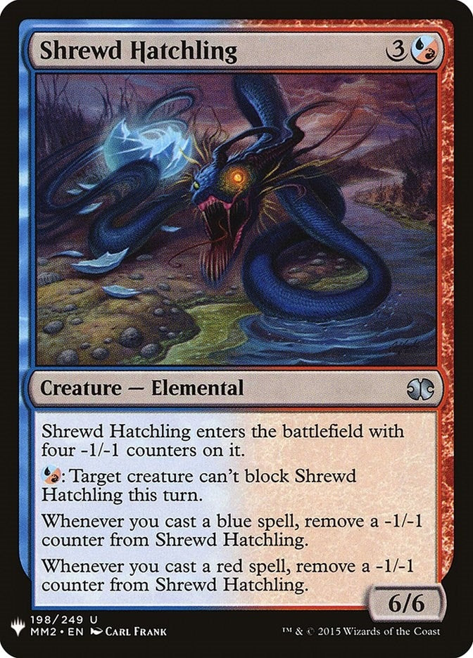 Image for Shrewd Hatchling (The List Reprints) (198) - Magic: The Gathering