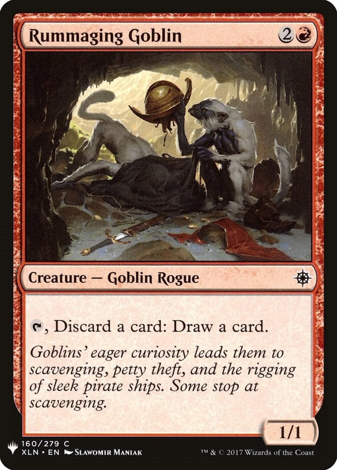 Image for Rummaging Goblin (The List Reprints) (160) - Magic: The Gathering