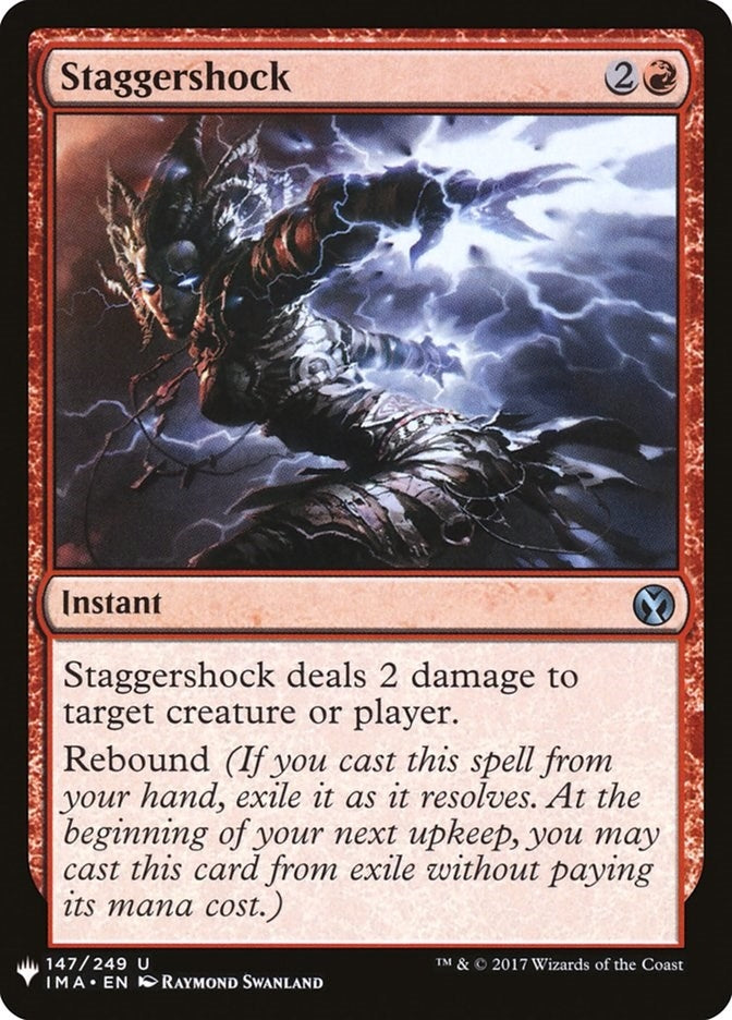Image for Staggershock (The List Reprints) (147) - Magic: The Gathering