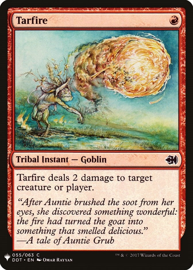 Image for Tarfire (The List Reprints) (55) - Magic: The Gathering