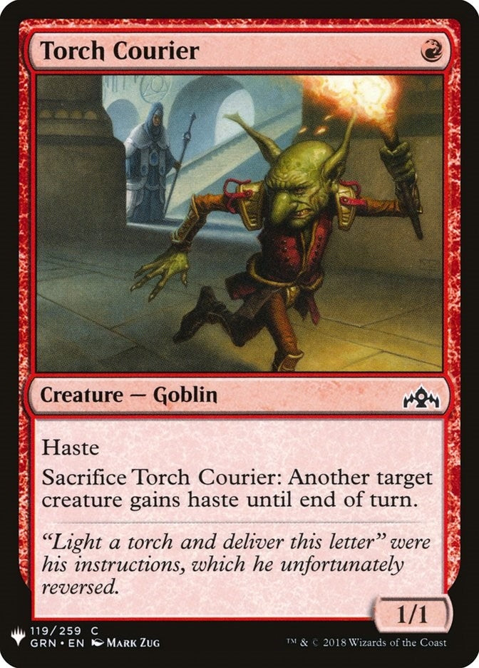 Image for Torch Courier (The List Reprints) (119) - Magic: The Gathering