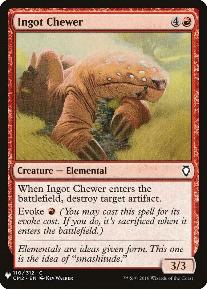 Image for Ingot Chewer (The List Reprints) (110) - Magic: The Gathering