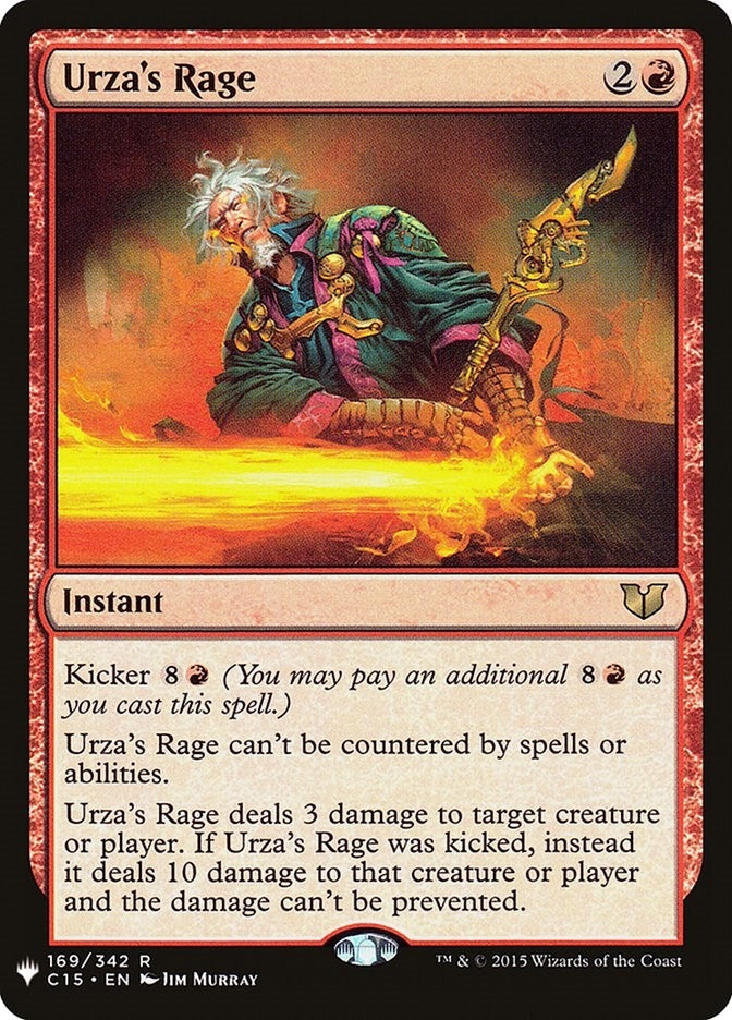 Image for Urza's Rage (The List Reprints) (169/342) - Magic: The Gathering