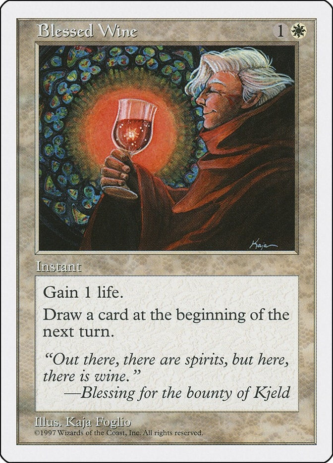 Image for Blessed Wine (Fifth Edition) - Magic: The Gathering