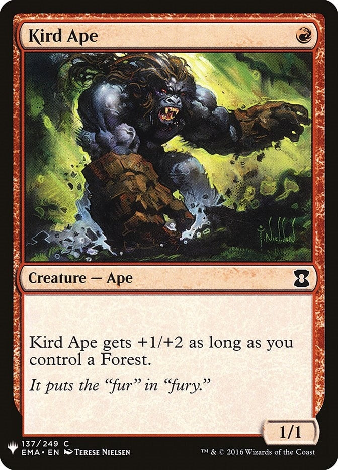 Image for Kird Ape (The List Reprints) (137) - Magic: The Gathering