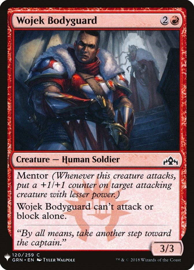 Image for Wojek Bodyguard (The List Reprints) (120) - Magic: The Gathering