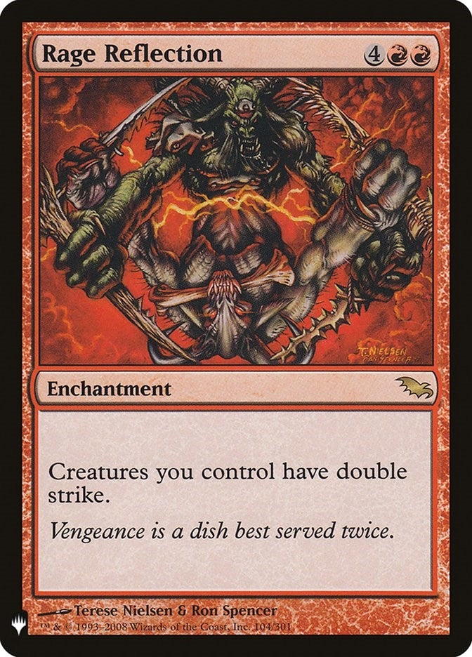Image for Rage Reflection (The List Reprints) (104) - Magic: The Gathering