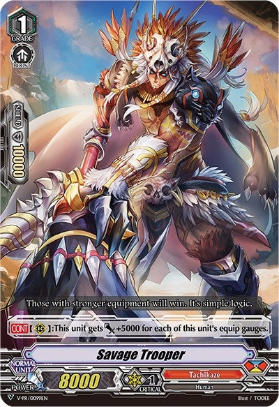 Image for Savage Trooper (RRR Foil) (V Promo Cards) (V-PR/0099EN) - Cardfight Vanguard