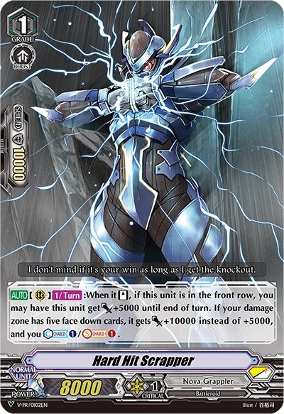 Image for Hard Hit Scrapper (RRR Foil) (V Promo Cards) (V-PR/0102EN) - Cardfight Vanguard