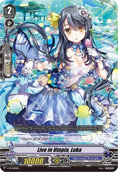 Image for Live in Utopia, Luka (RRR Foil) (V Promo Cards) (V-PR/0110EN) - Cardfight Vanguard