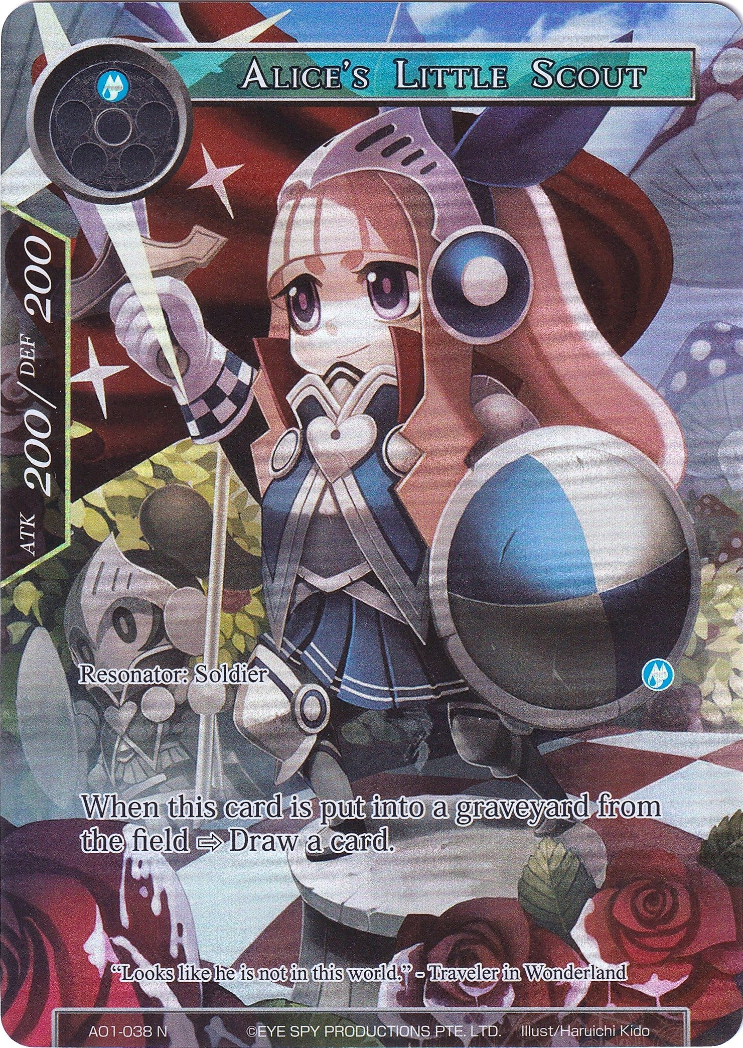 Image for Alice's Little Scout (Full Art) (Alice Origin) (AO1-038) - Force of Will