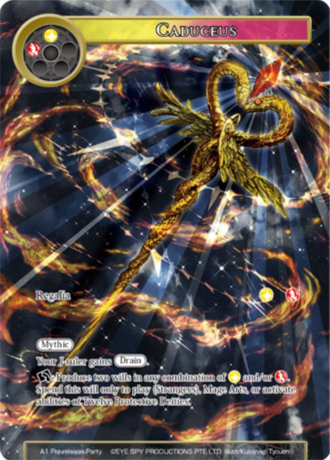 Image for Caduceus (Promo Cards) (A1 Prerelease Party) - Force of Will