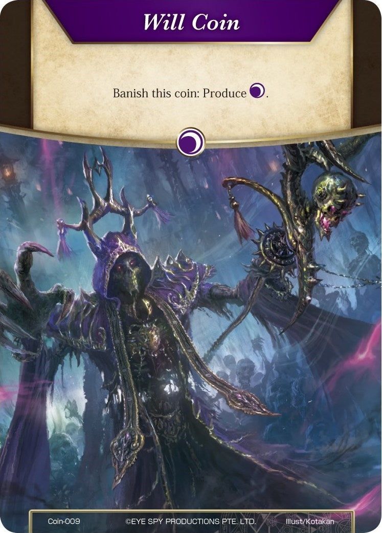 Image for Will Coin - Coin-009 - Lich (Alice Origin) (Coin-009) - Force of Will