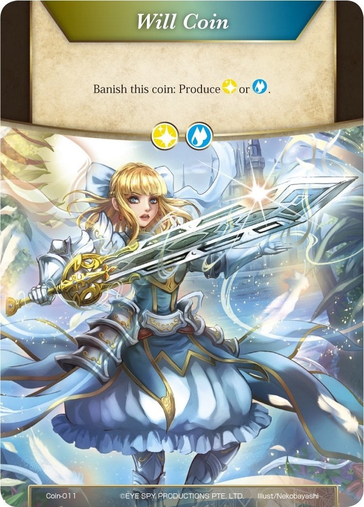 Image for Will Coin - Coin-011 - Faria (Alice Origin) (Coin-011) - Force of Will