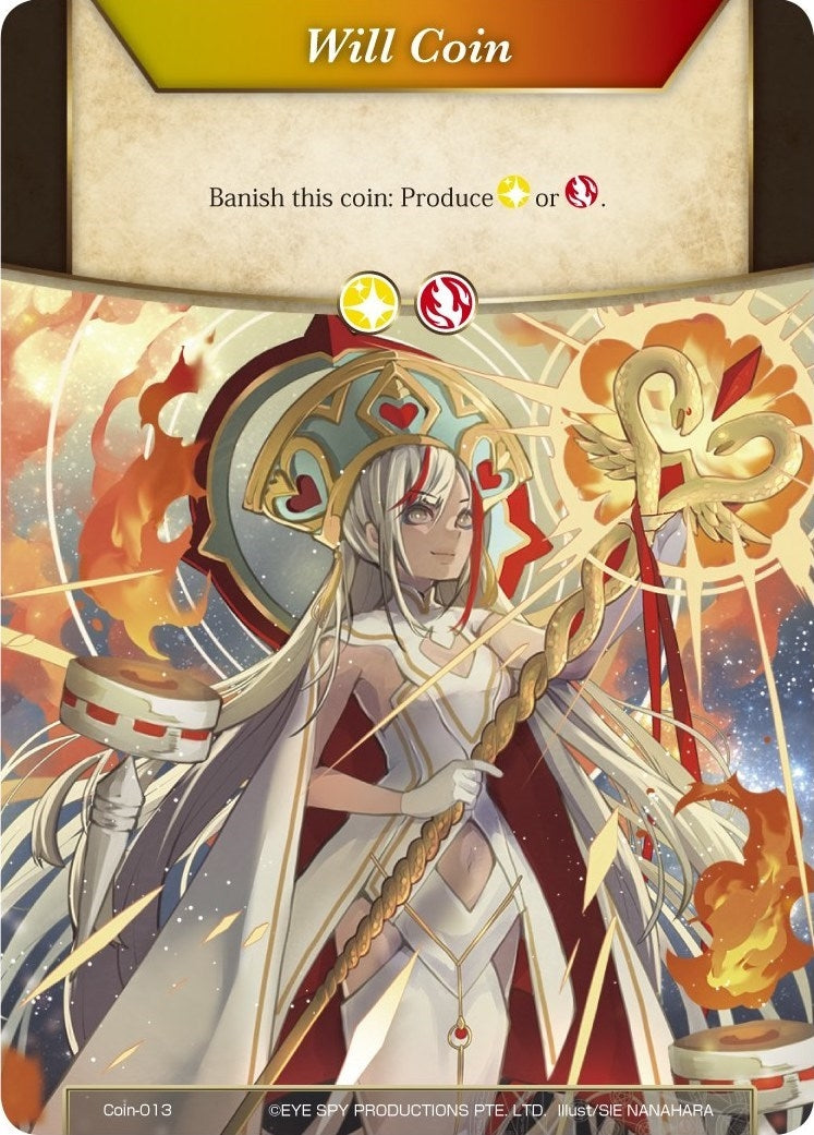 Image for Will Coin - Coin-013 - Lenneth (Alice Origin) (Coin-013) - Force of Will