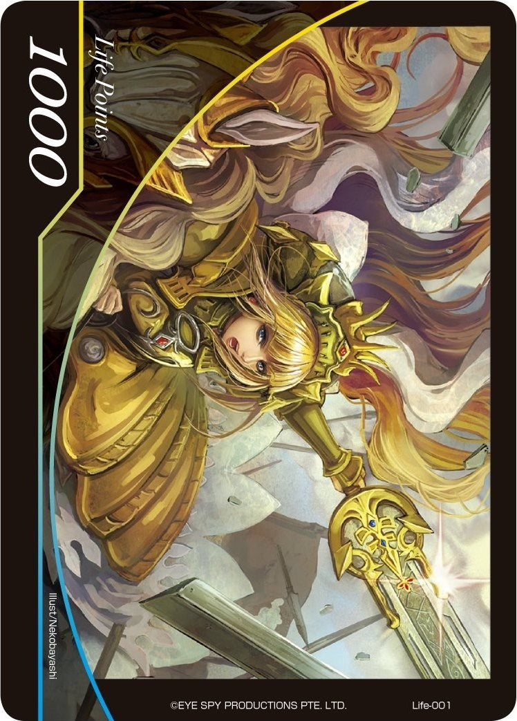 Image for Life Point - Life-001 - Faria, Paladin of the Dawn (Alice Origin) (Life-001) - Force of Will