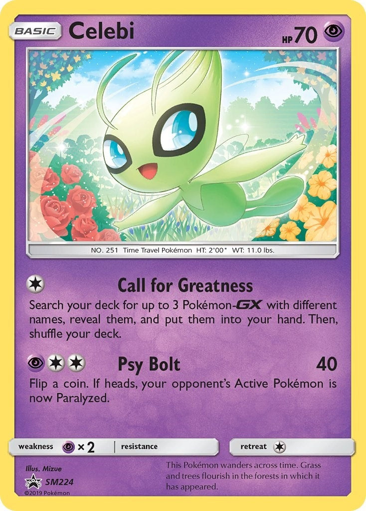 Image for Celebi - SM224 (SM Promos) (SM224) - Pokemon