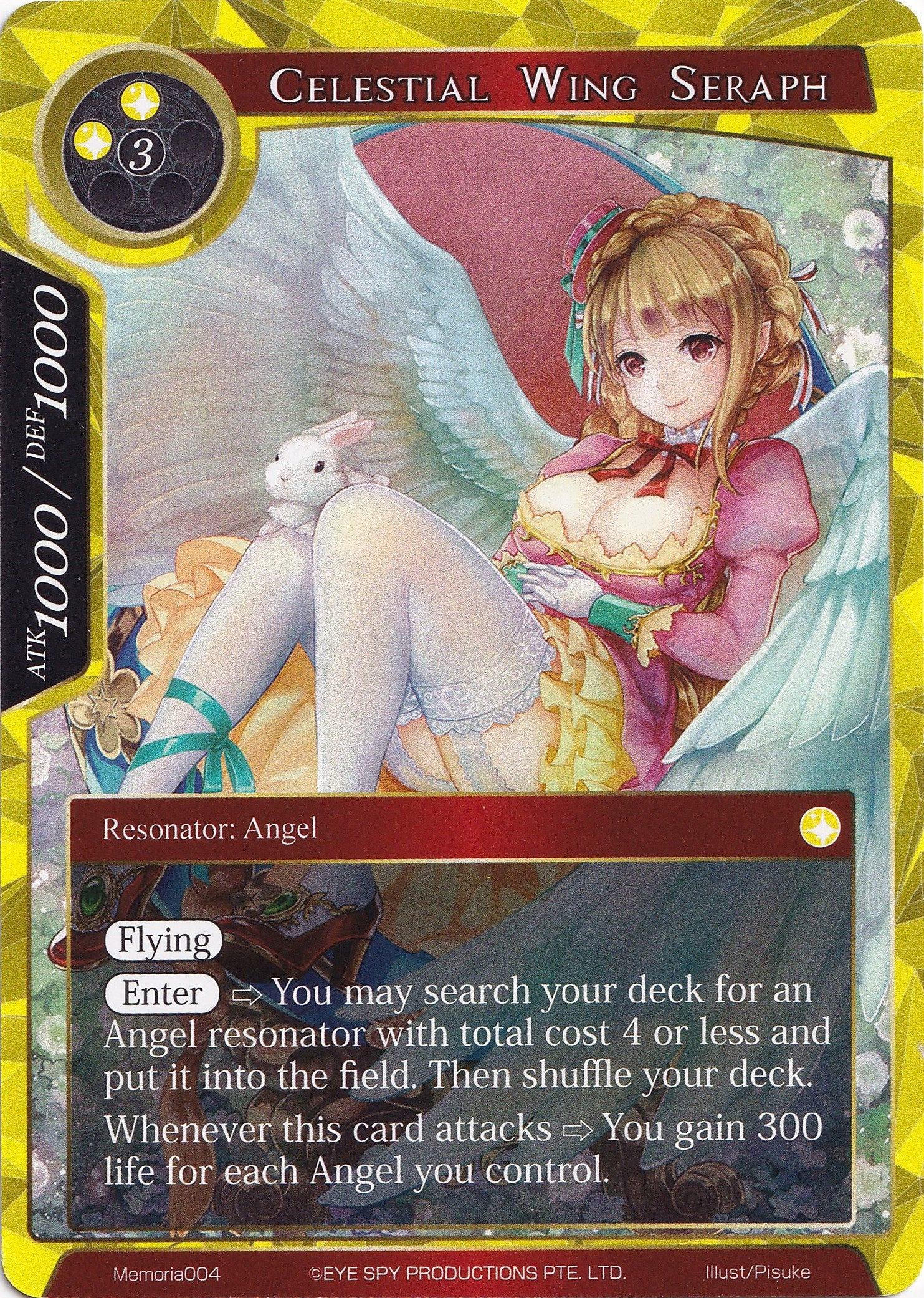 Image for Celestial Wing Seraph (Alice Origin Memoria Cards) (Memoria004) - Force of Will