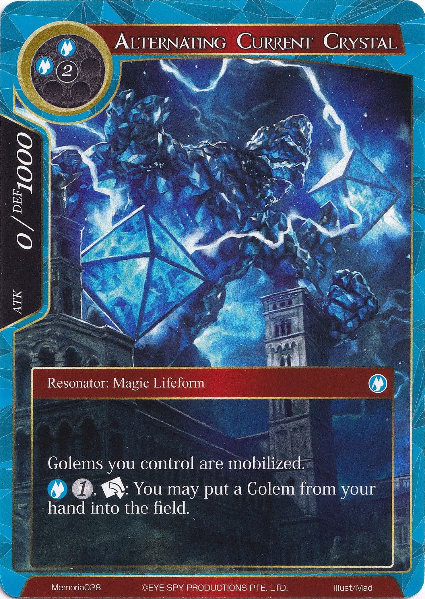 Image for Alternating Current Crystal (Alice Origin Memoria Cards) (Memoria028) - Force of Will