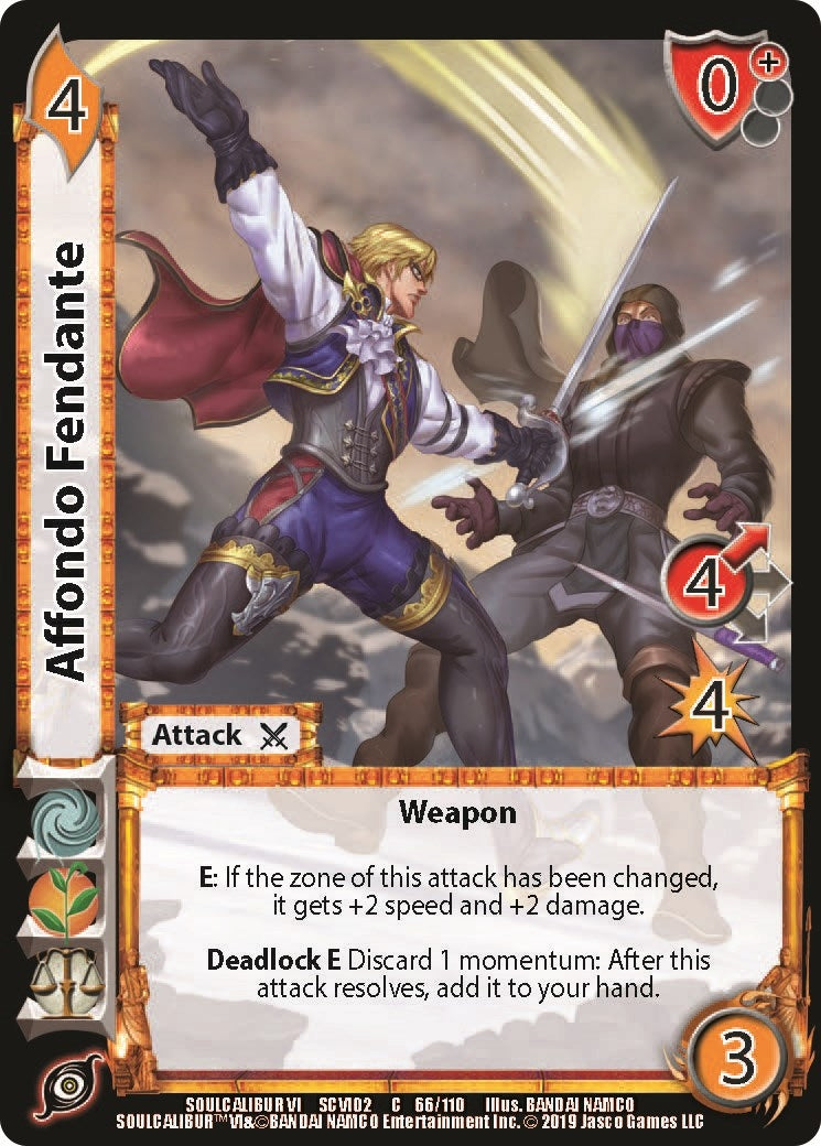 Image for Affondo Fendante (SoulCalibur VI: Libra of Souls) (66) - UniVersus