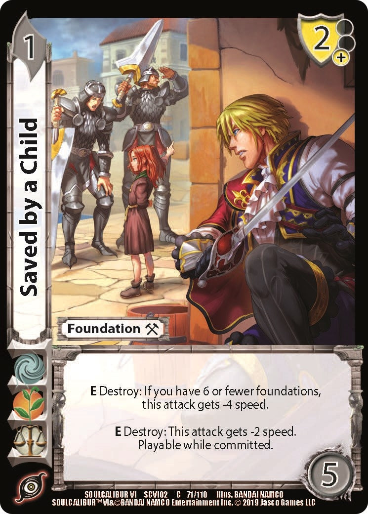 Image for Saved by a Child (SoulCalibur VI: Libra of Souls) (71) - UniVersus