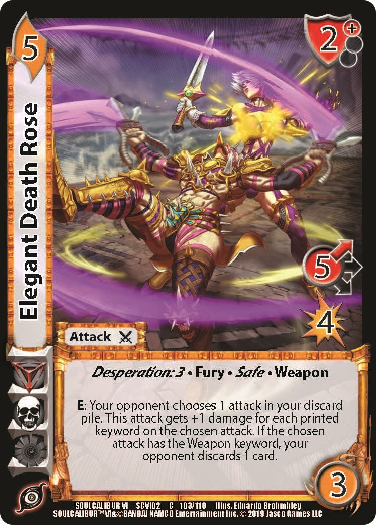 Image for Elegant Death Rose (SoulCalibur VI: Libra of Souls) (103) - UniVersus