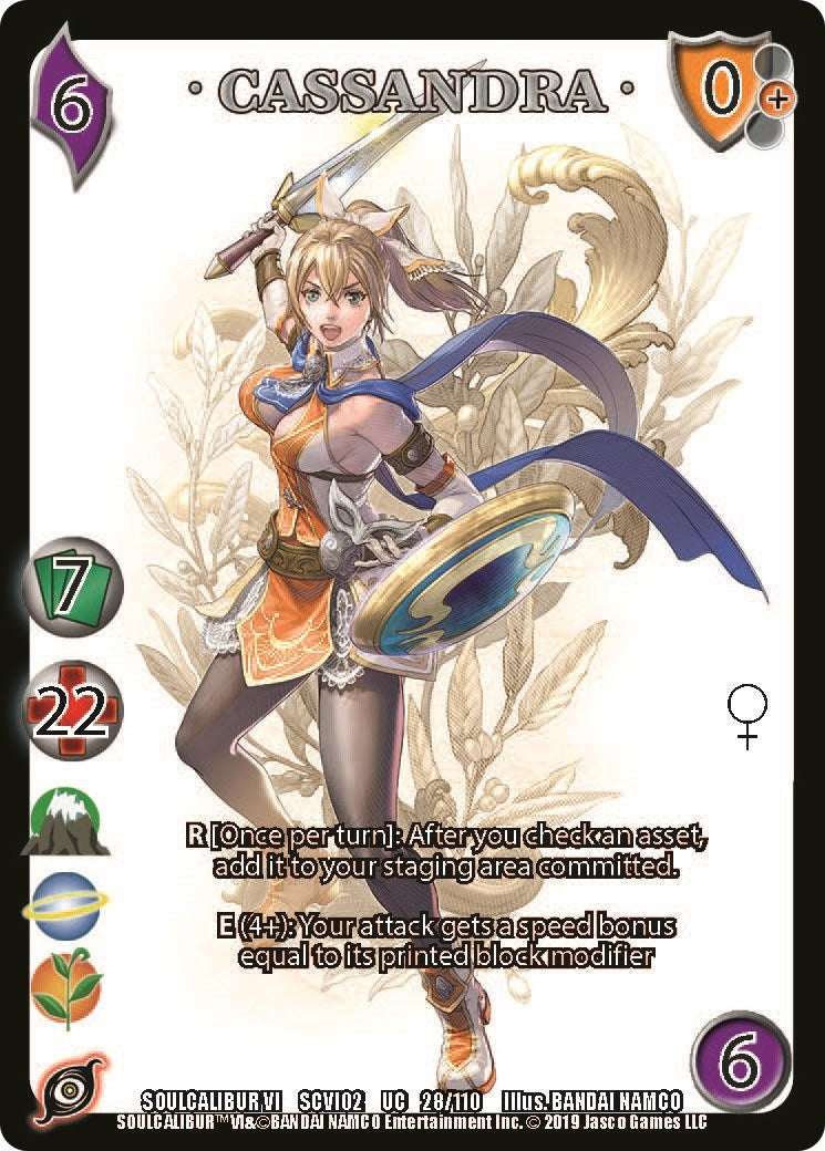 Image for Cassandra (SoulCalibur VI: Libra of Souls) (28) - UniVersus
