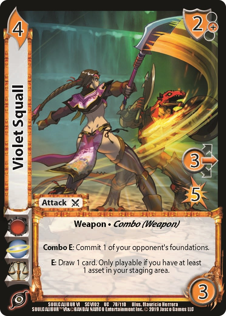 Image for Violet Squall (SoulCalibur VI: Libra of Souls) (78) - UniVersus