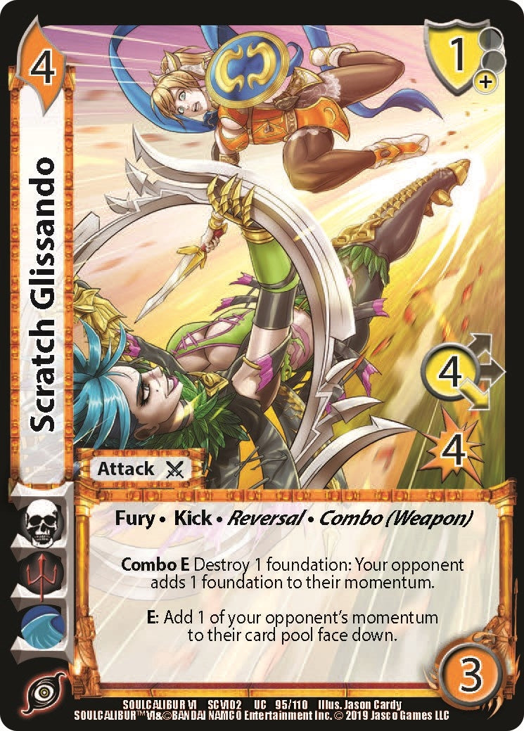 Image for Scratch Glissando (SoulCalibur VI: Libra of Souls) (95) - UniVersus