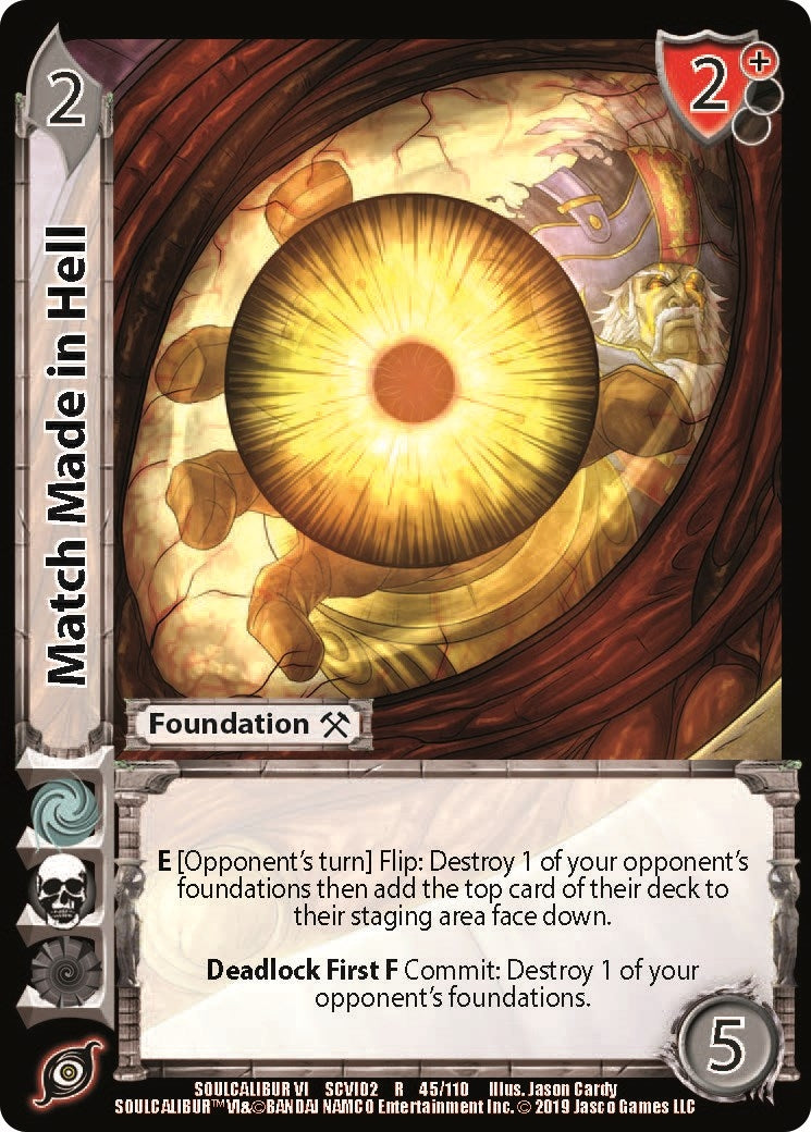 Image for Match Made in Hell (SoulCalibur VI: Libra of Souls) (45) - UniVersus