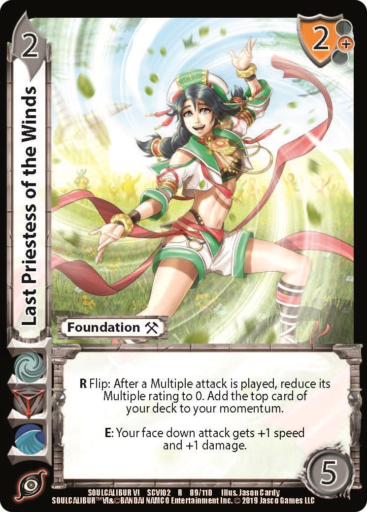 Image for Last Priestess of the Winds (SoulCalibur VI: Libra of Souls) (89) - UniVersus