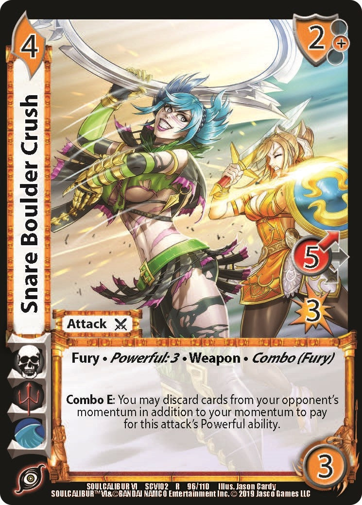 Image for Snare Boulder Crush (SoulCalibur VI: Libra of Souls) (96) - UniVersus