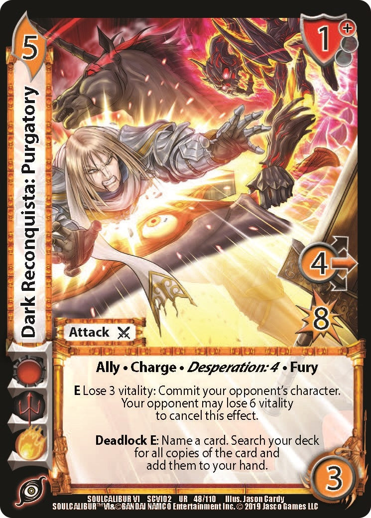 Image for Dark Reconquista: Purgatory (SoulCalibur VI: Libra of Souls) (48) - UniVersus