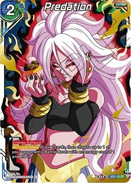 Image for Predation (Malicious Machinations) (XD2-10) - Dragon Ball Super: Masters