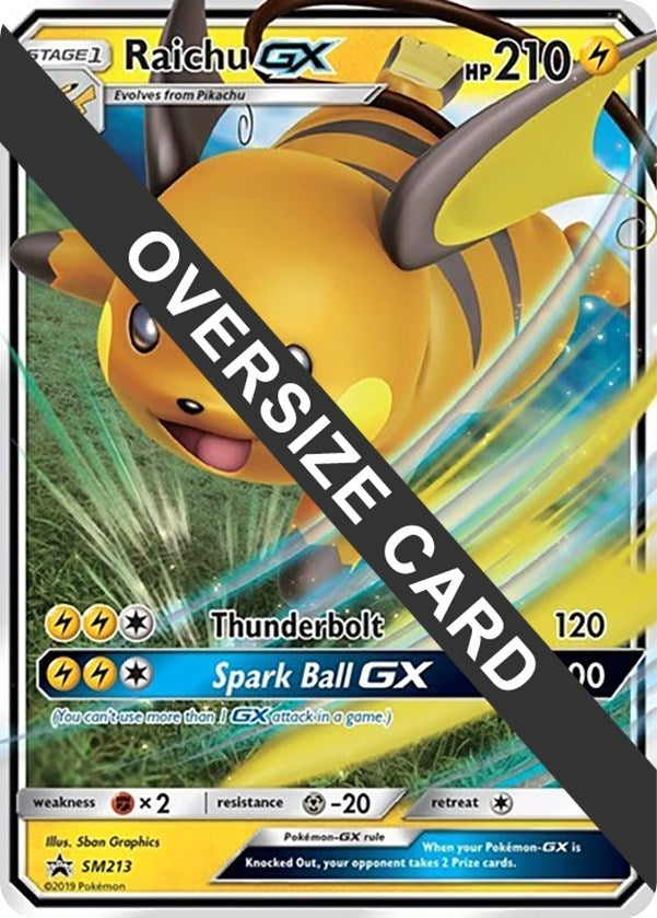 Image for Raichu GX - SM213 (Jumbo Cards) (SM213) - Pokemon