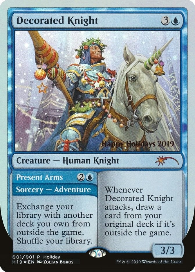 Image for Decorated Knight (Special Occasion) (1) - Magic: The Gathering