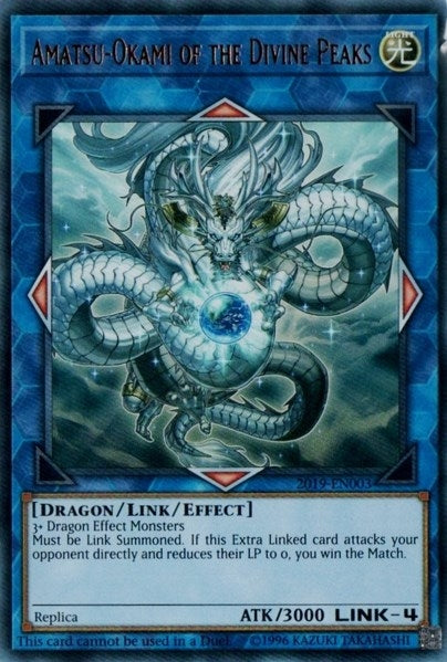 Image for Amatsu-Okami of the Divine Peaks (World Championship Series) (2019-EN003) - YuGiOh