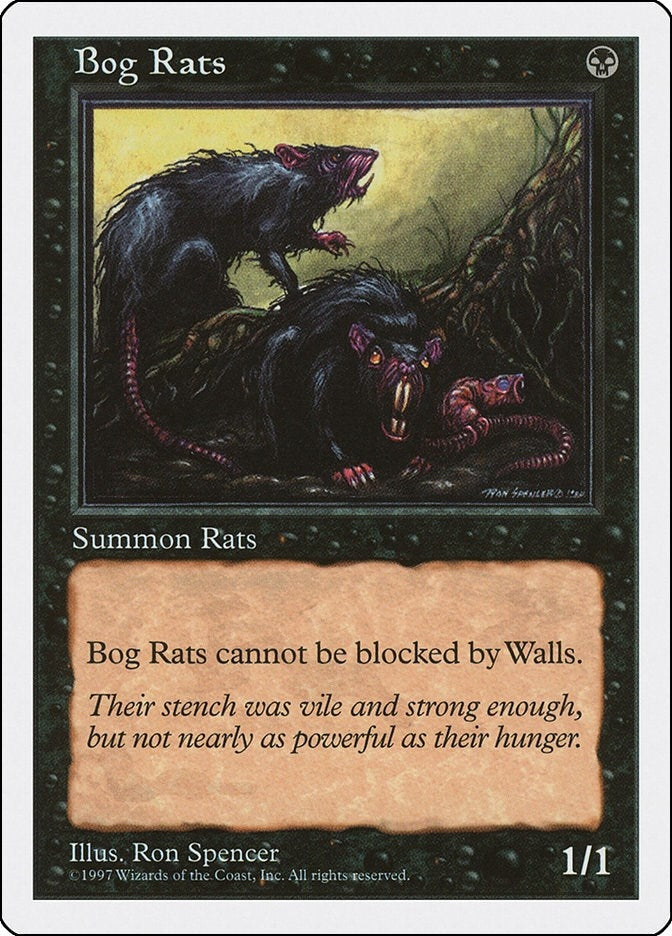 Image for Bog Rats (Fifth Edition) - Magic: The Gathering