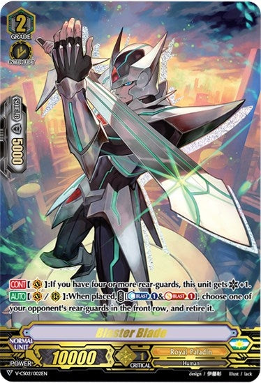 Image for Blaster Blade (V-CS02: Memoir of Vanguard Koshien) (V-CS02/002EN) - Cardfight Vanguard
