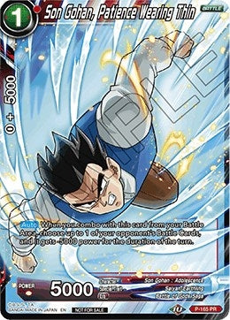 Image for Son Gohan, Patience Wearing Thin (Promotion Cards) (P-165) - Dragon Ball Super: Masters